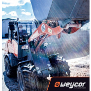 Chargeuse sur pneus - puissance du moteur 37 kw - Weycor AR 380