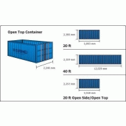 Container open top / ma maison container