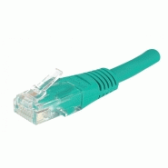 Cordon rj45 catégorie 5e u/utp jaune - 2 m 846201