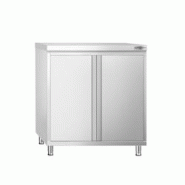 GGM Gastro Meuble bas inox central P 600 mm avec portes - 4063326064954 GGM Gastro Meuble bas inox central P 600 mm avec portes - 4063326064954