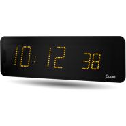 Horloge LED Style II 10 S, alimentation 230V, indépendante, LED jaune - BODET