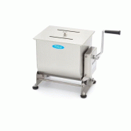 Mélangeur à viande manuel  ECO 20 L - 16 kg -  cuve basculante - axe unique, cuve basculante