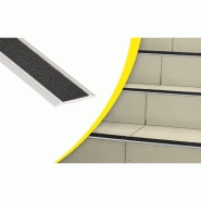 Nez de marche plat en aluminium pour l'intérieur ou l'extérieur Nez de marche plat en aluminium pour l'intérieur ou l'extérieur