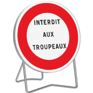 Panneaux Taliasign B 650 mm classe 1 Interdictions, Obligations, Prescriptions et Fins - PNTLGLV1B19-TL01/P_0