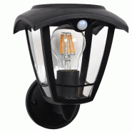 Applique murale solaire H22cm Noir Lumisky - noir 3666162012359