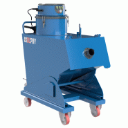 Aspirateur huile et copeaux - CHIPVAC 400 M - disponible en location et en vente - Référence : PERIE7810 - Godet à copeaux métallique avec moteur monophasé