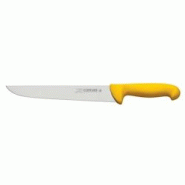 COMAS couteau boucher 300 jaune modèle carbon - jaune inox 8425734101236 COMAS couteau boucher 300 jaune modèle carbon - jaune inox 8425734101236