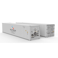 Container frigorifique 40 pieds en location, solution adéquate pour vos besoins de stockage alimentaire ou non alimentaire sous température dirigée (froid positif ou négatif) - REEFER