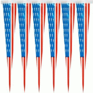 HEKU Guirlande de fanions USA 10m - 731-41