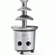 Helloshop26 - Fontaine à chocolat 275 watts 3 étages capacité 1 kg électrique 39 cm en acier inoxydable lavable dans le lave 01_0000352 - 30000616 Helloshop26 - Fontaine à chocolat 275 watts 3 étages capacité 1 kg électrique 39 cm en acier inoxydable lavable dans le lave 01_0000352 - 30000616