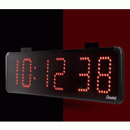 Horloge HMSLED 10, alimentation 230V, Independante ou Radio ALS, LED rouge - BODET