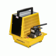 PAM1041, Pompe hydraulique pneumatique, 4/3 Distributeur manuel, 2,6 litres d'huile utile, pour les vérins double effet