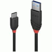 LINDY Câble USB USB 3.2 Gen1 (USB 3.0 / USB 3.1 Gen1) Connecteur USB-C®, Connecteur USB-A 0,15 m Noir - 4002888369145