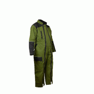 LMA WORKWEAR 1880 Combinaison de travail ENFANT ZEPHYR - VERT MOUSSE/NOIR 10 ans - Taille unique multicolore multi-matériau 3473833302417