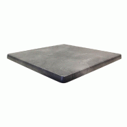 Plateau carré de table extérieur Classic Line 60x60cm décor dark slate