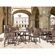 Lot de 16 Fauteuils extérieur empilable - IBIZA