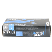 50 gants d'examen anti-virus catégorie III à usage unique CE en nitrile bleu non poudré - GNNPNR-IM04/5VR3_0