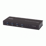 ATEN US3344I SWITCH INDUST. 4 PORTS USB 3.1 POUR 4 PC 13345