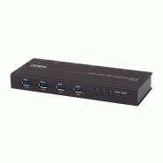 Aten us3344i switch indust. 4 ports usb 3.1 pour 4 pc 13345