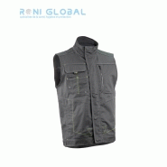 Gilet de travail en coton et polyester - 5 poches - Barva Coverguard - Ref Gris cov-5BAV150 / Bleu Nuit cov-5BAV320_0