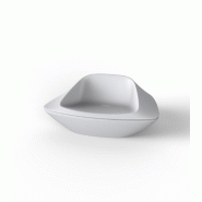 Fauteuil Lounge Design UFO - blanc