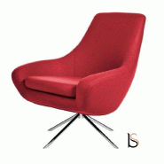 Fauteuil NOOMY - Softline - Feld Rouge 588