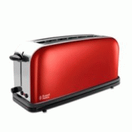 Grille-pain 21391-56 1R 1000W Rouge Acier inoxydable usage non-intensif Russell Hobbs - rouge 3666749118979 Grille-pain 21391-56 1R 1000W Rouge Acier inoxydable usage non-intensif Russell Hobbs - rouge 3666749118979
