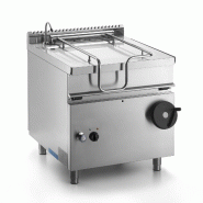 ITALCONCEPT L2G Sauteuse Electrique Manuelle Inox 304, Cuve De 50L, 850  x 800  x 700 mm - 3616350085177