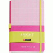 MIQUELRIUS Carnet Bright 14,2x21, 192p./96 feuilles 70 g/m², couv. Rose, dot grid - 8422593082645