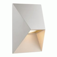 Nordlux Applique murale PONTIO 15 Aluminium Blanc, H.19 - IP54 - GU10 / Extérieur - blanc 5704924010835