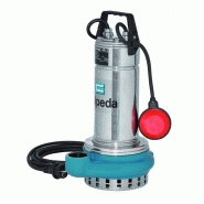 Pompe submersible de drainage pour eaux claires ou légèrement chargées - rmvgqrm 10ca