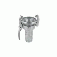 Raccord d'irrigation type Perrot - femelle en acier zingué à douille annelée - YPEFDA100AC - 4