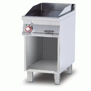Redcook Friteuse électrique lisse à compartiment ouvert. Structure en acier inoxydable. Dimensions 40x70,5 h 90 cm. Modèle FTL-74ET - 1879