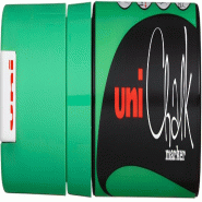 Uni-ball Marqueur craie Chalk Marker, pointe biseau de 8 mm, encre vert fluo - 186463