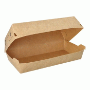 65 Boîtes à baguettes, carton "NOTPLA" 7,5 cm x 10,7 cm x 22 cm marron - marron en carton 97064