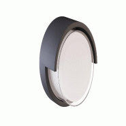 Applique Murale Extérieure Ronde Led Blis 15 W, Interrupteur Cct 2700 K/3200 K/4000 K, Noir Mat, Faisceau 250°, Beneito & Faure, Éclairage - blanc