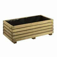 Bac à fleurs Küb 80 - design moderne et pratique Bac à fleurs Küb 80 - design moderne et pratique