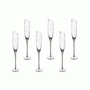 Bjorn Flûte 19cl SVÄVA - 6 pièces - transparent 3701488309995