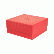 Boite cadeau Eclat d'or dorure à chaud 26x24,5x11,5 cm