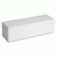Boites blanches 20 + 11 x 11 cm (25 unités) - blanc papier BB2011 Boites blanches 20 + 11 x 11 cm (25 unités) - blanc papier BB2011