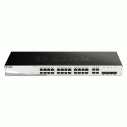 D-Link DGS-1210-28 Switch Gigabit Smart Managed Layer2 28 ports - noir DGS-1210-28/E