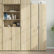 Helloshop26 - Buffet bahut commode armoire meuble de rangement organisateur cuisine salle de séjour salon haut sonoma 40 x 42,5 x 02_0034061 - 300021