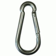 Mousqueton acier galavanisé - Poire