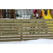 Pah006 - clôtures en bois - tiptiptap - h.0.6m