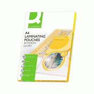 Pochette plastifiée 216x303mm A4 80myc Boîte de 100 unités - PP580-02