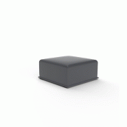 Pouf m the factory - anthracite