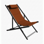 Proloisirs Chilienne Padded Lena Graphite/Sienne - orange aluminium BM3356