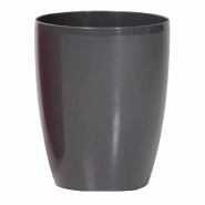 Prosperplast - Pot COUBI ORCHID 2,4 L - 16x16x18,3 cm, graphite - gris plastique polypropylène ZA4191