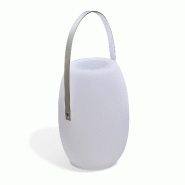 REMARQUABLE Lampe enceinte bluetooth sans fil AUREA avec LED multicolore, télécommande et poignée métal - 3700917637340_0