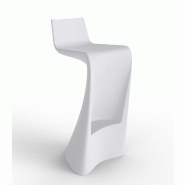 Tabouret de bar design WING - ice